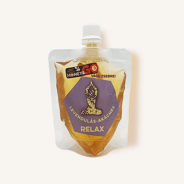 Levendulás Akácméz. Honey&Go Relax mézkeverék130g